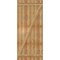 Ekena Millwork Joined Board-n-Batten Shutters w/Z-Bar, Rough Sawn Western Red Cedar, 32 1/4W x 75H, PR RBJ06Z32X075RWR - alternate 3